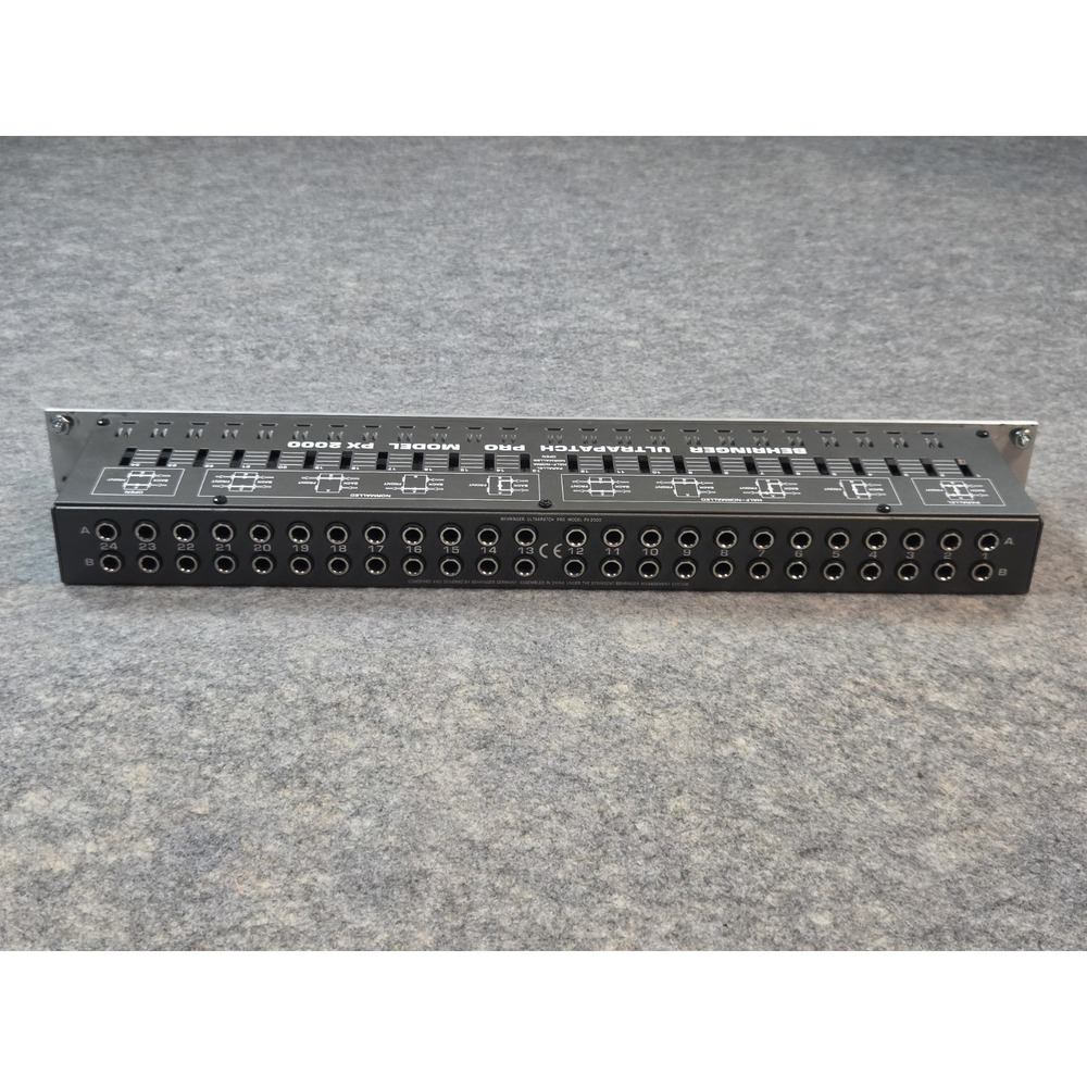 Behringer Ultrapatch Pro Model PX2000 48-Point Patchbay Rack PX 2000 - Picture 10 of 15